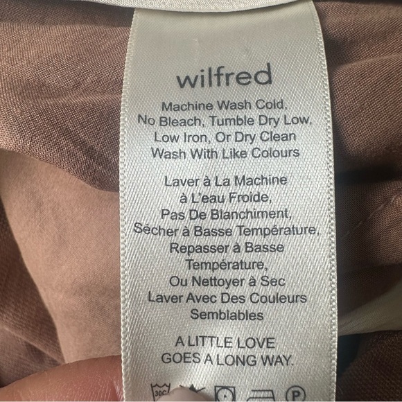 Aritzia Wilfred Linen Blend Allant Pant in
Nutmeg Sz 00 - Picture 10 of 10